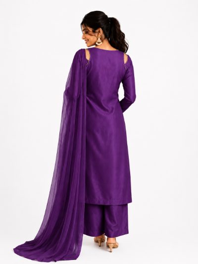 Adaa Bazaar Women's Halter Neck Kurta Set for Festive & Casual Wear
