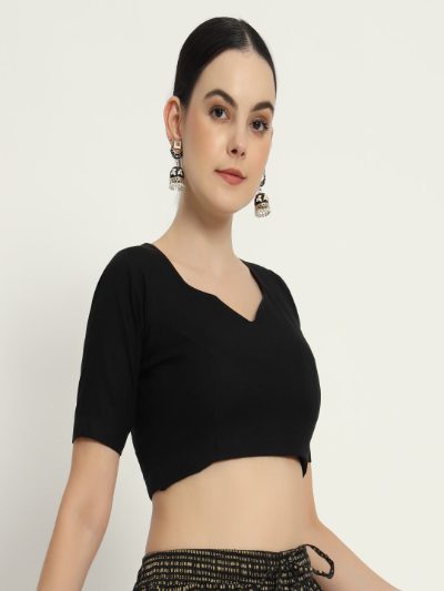 Adaa Bazaar Women’s Readymade Back Blouse